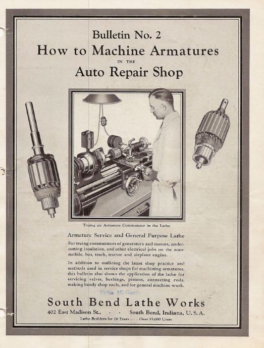 South Bend Lathe Manual Library Collection, How To Run A Lathe Parts