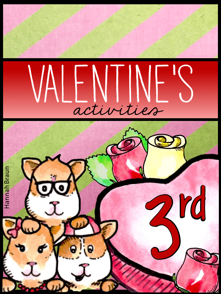 Valentine's Day Activities for 3rd Grade - The Classroom Key - The