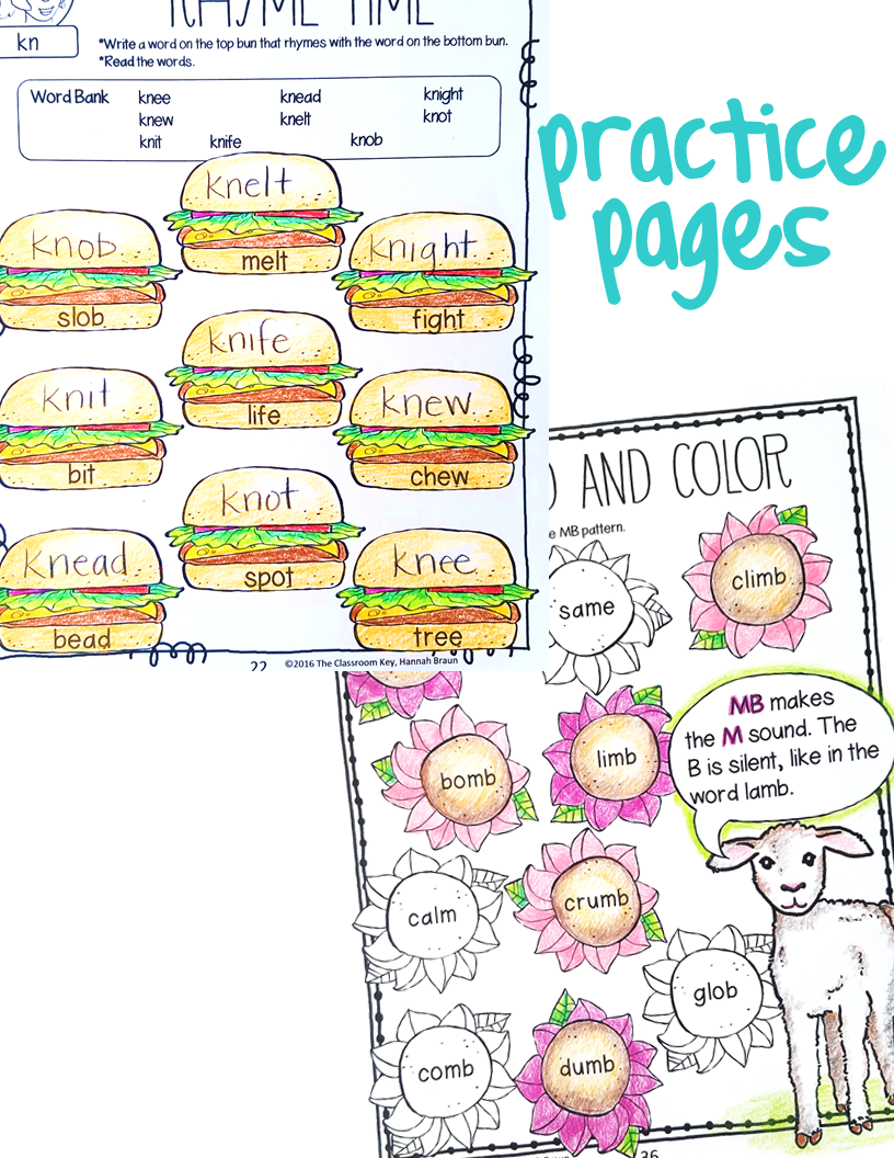 Silent Letter Activities The Classroom Key