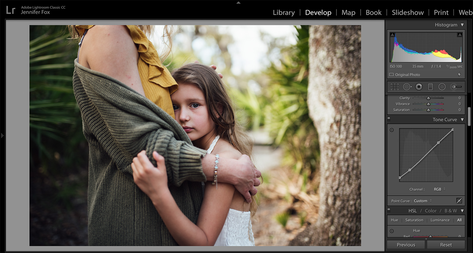 How to use Color Curves in Lightroom to add depth by Jen Bilodeau 4
