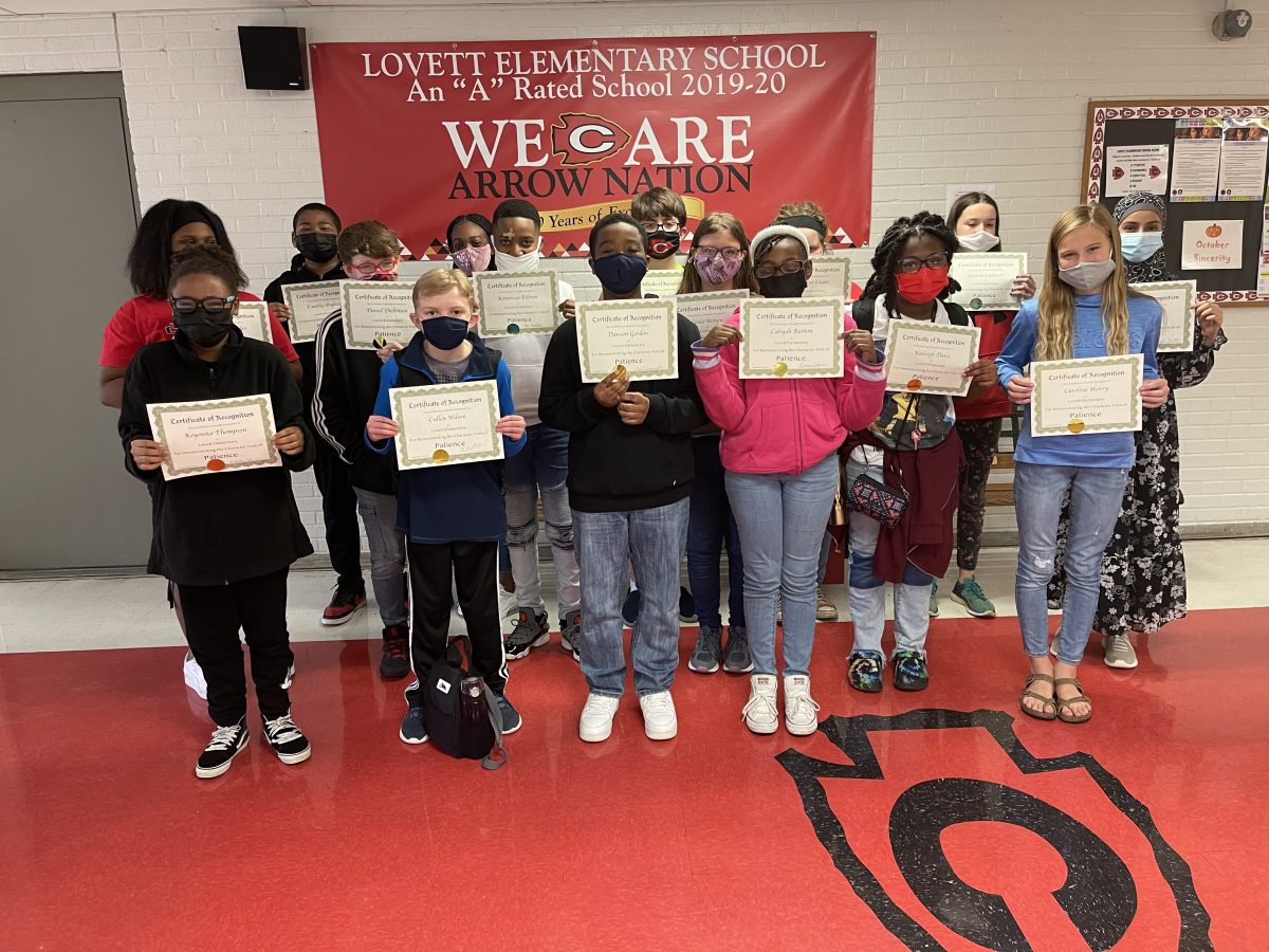 Lovett students rewarded for patience The Clinton Courier