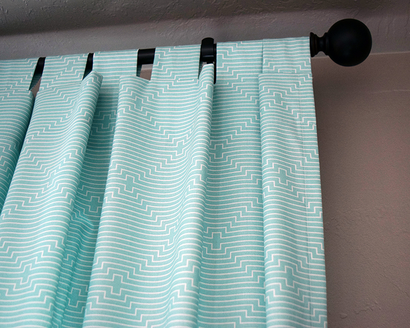Make This Tab Top Curtains Tutorial