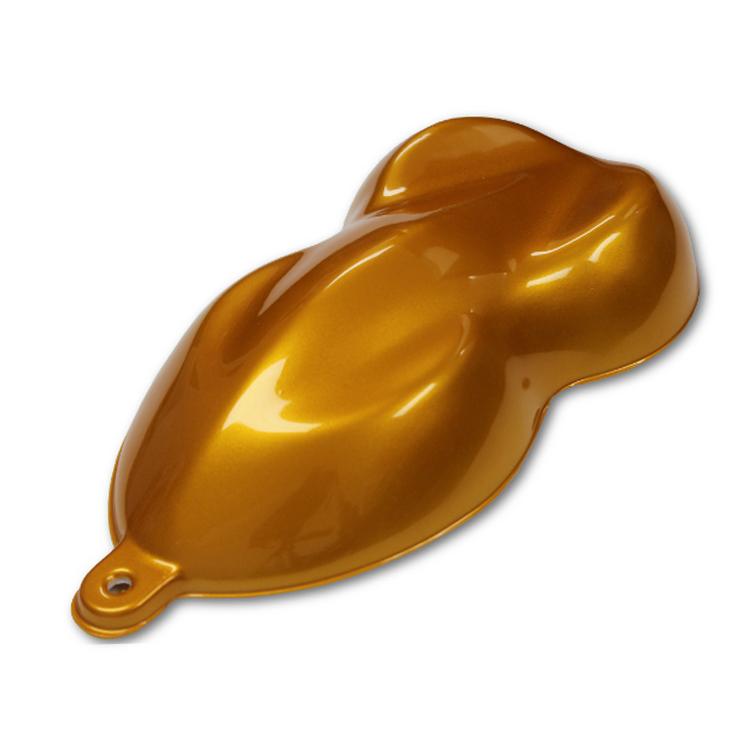 Sunset Gold Pearlized Candy Auto Paint