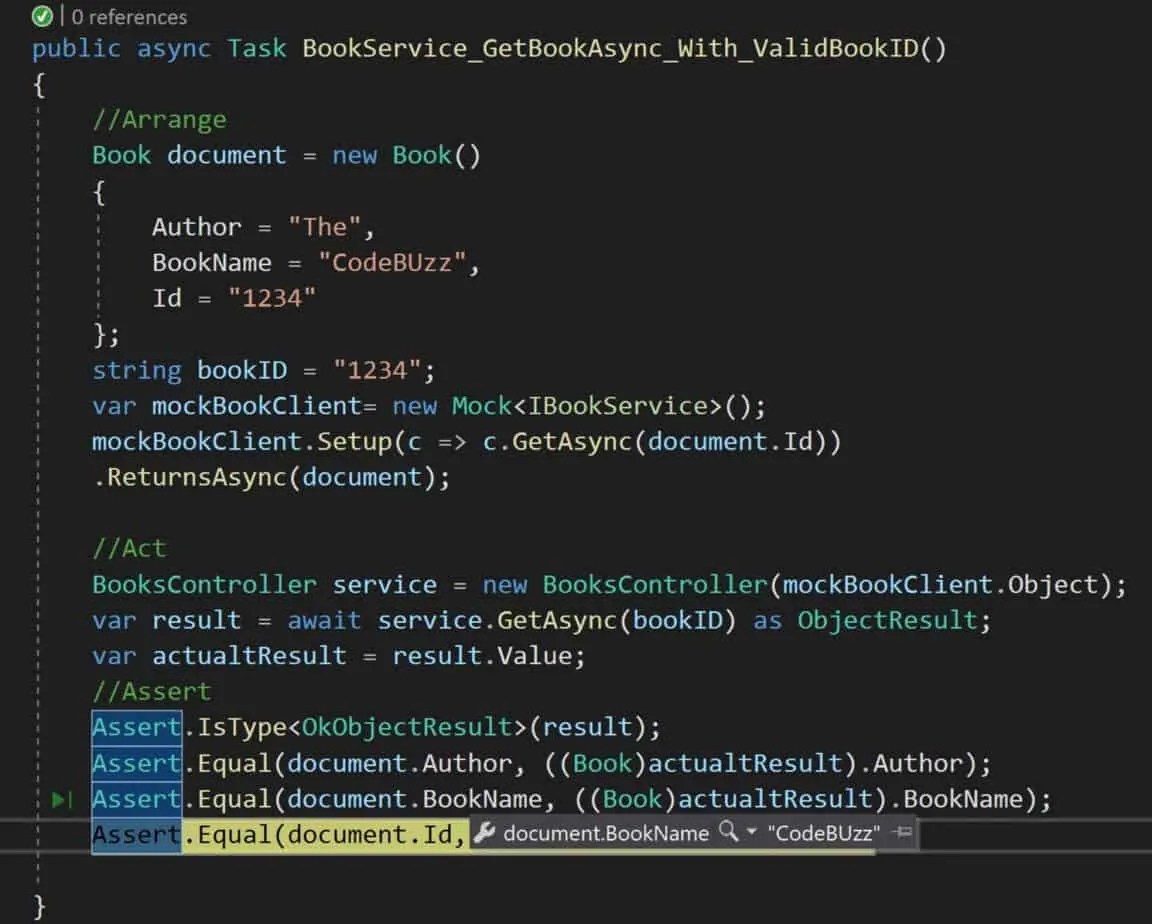 Unit Tests An Asynchronous Method In Core Example TheCodeBuzz