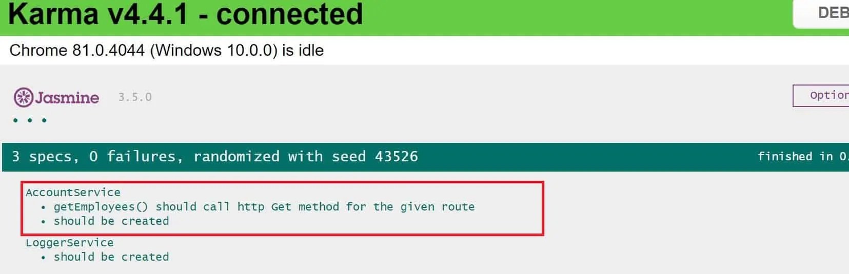 Angular Unit Test and Mock HTTPClient GET,POST Request example