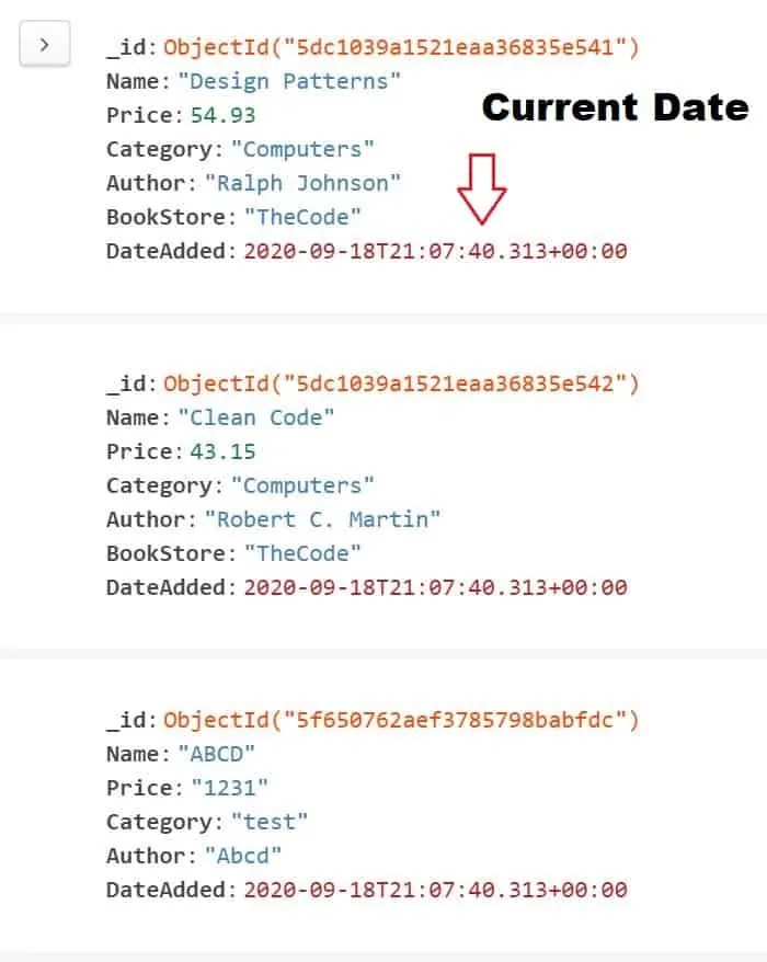 MongoDB Date query to get records between two dates TheCodeBuzz