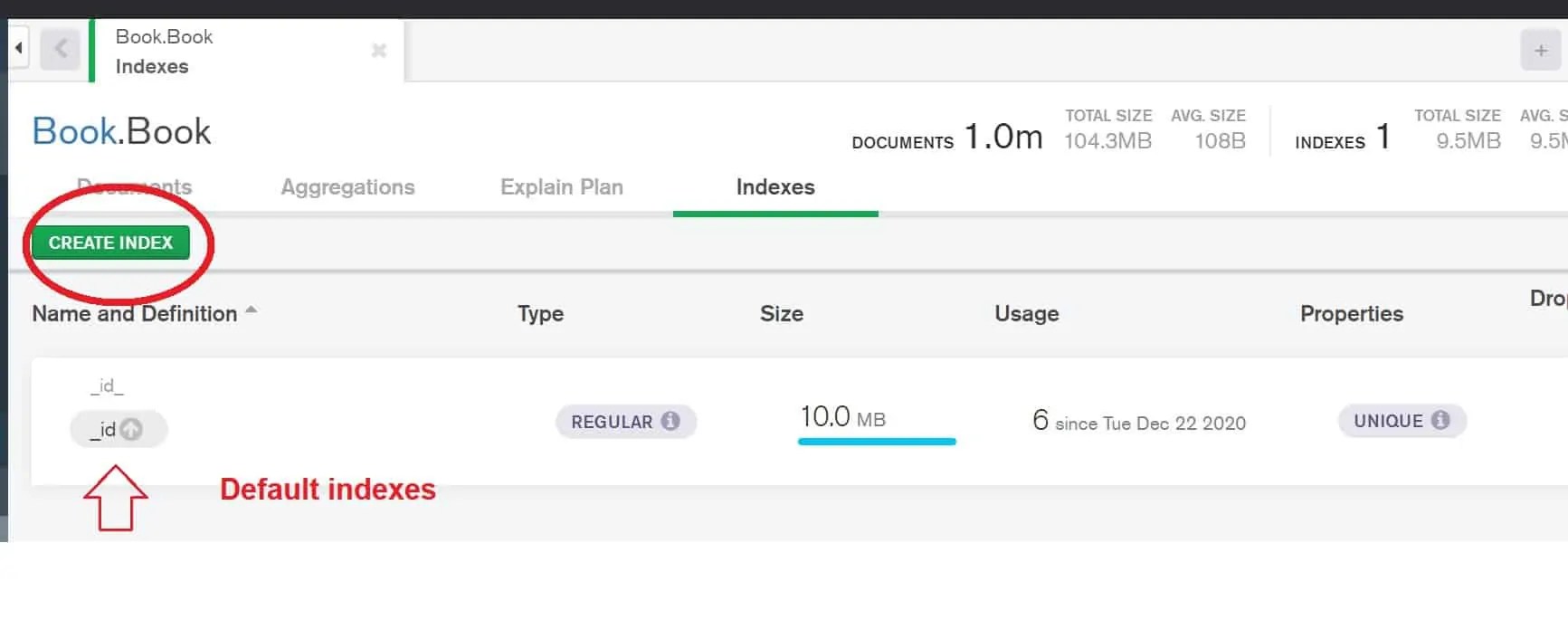 MongoDB Create index using Mongo Compass and shell TheCodeBuzz
