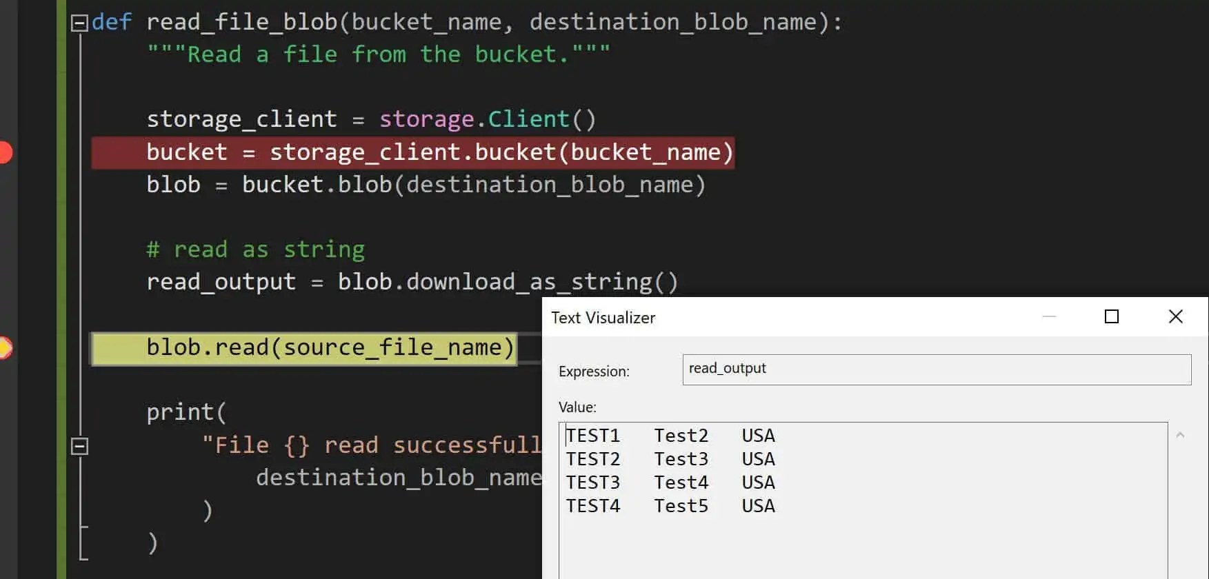 Python Read files Google Cloud Storage TheCodeBuzz