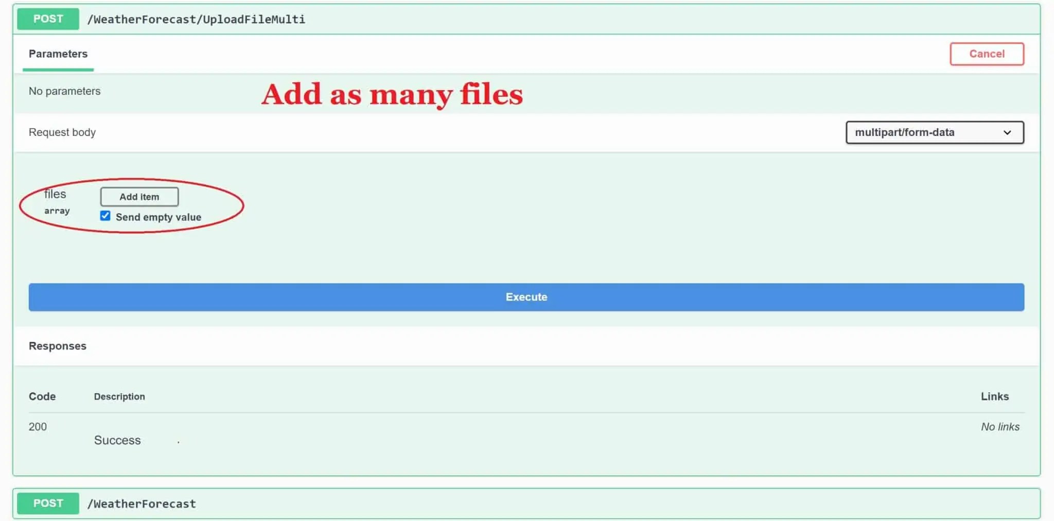 Upload Files in Swagger UI OpenAPI Core TheCodeBuzz