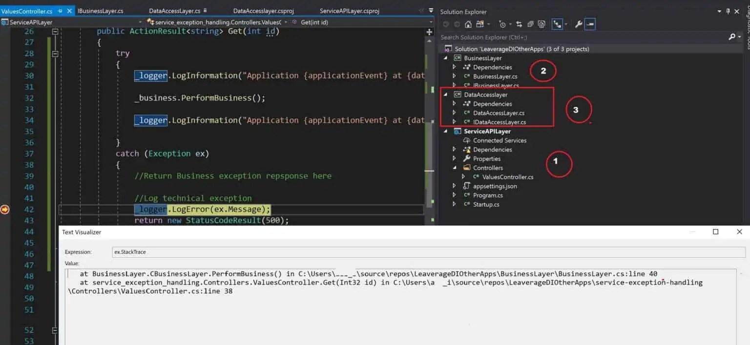 Exception Handling using throw Vs throw ex Vs throw new Best practices TheCodeBuzz