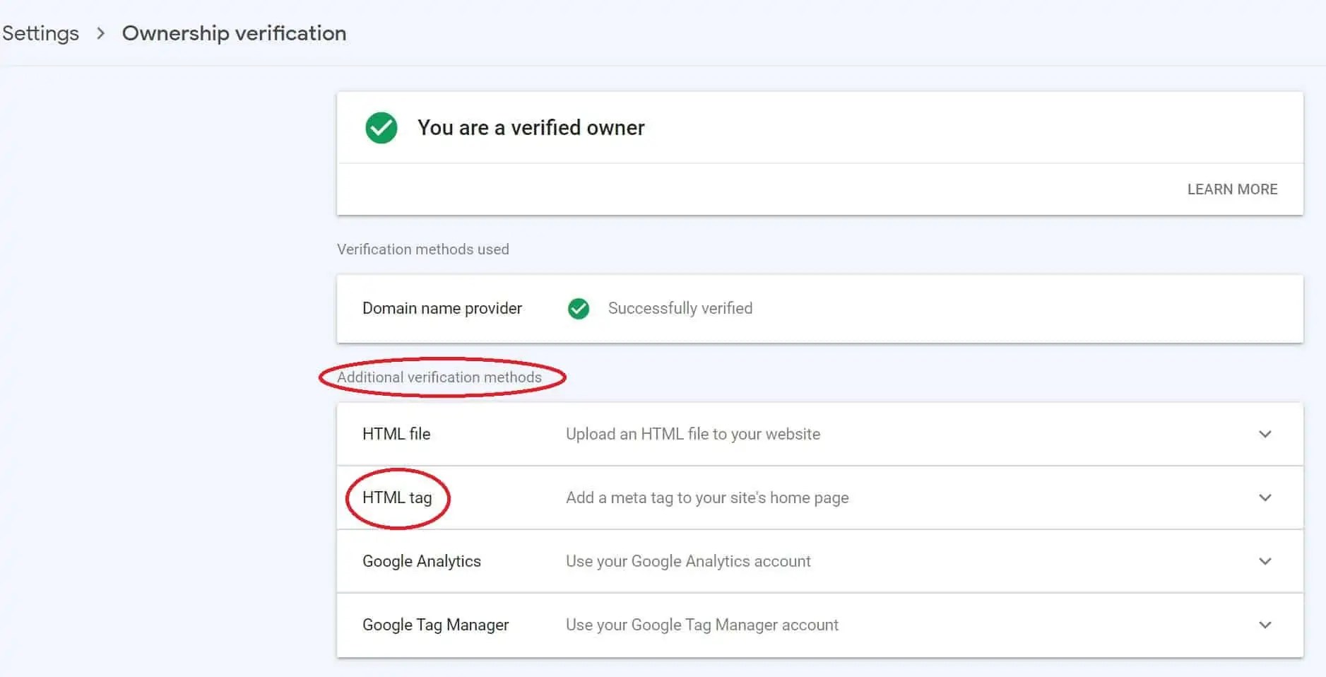 How to find GOOGLE SITE VERIFICATION Code TheCodeBuzz