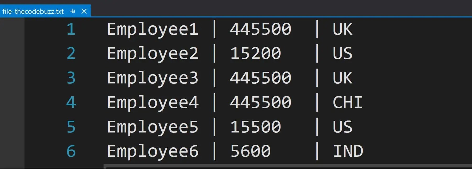 C Read file as Key value Dictionary pair TheCodeBuzz