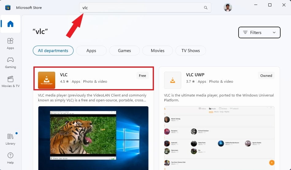 How to Install VLC Media Player from Microsoft Store