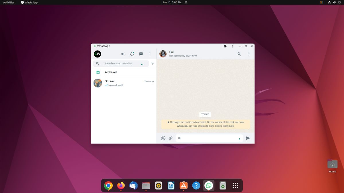How to Install WhatsApp on Ubuntu 22.04 thecoderworld