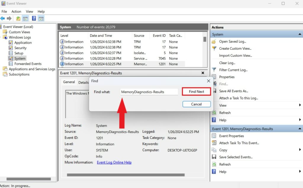 How to Use Windows Memory Diagnostic Tool thecoderworld
