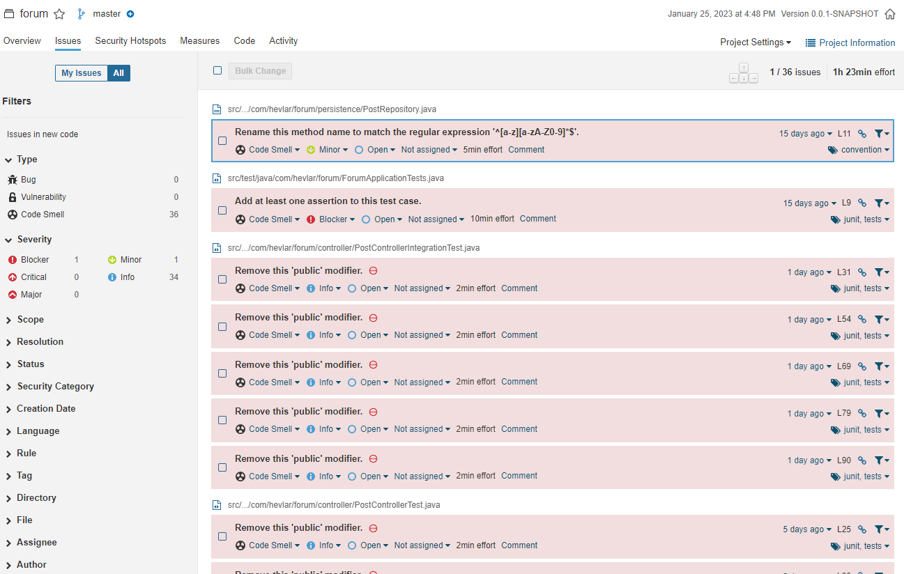 Integrate code quality review with SonarQube TheCodingAnalyst