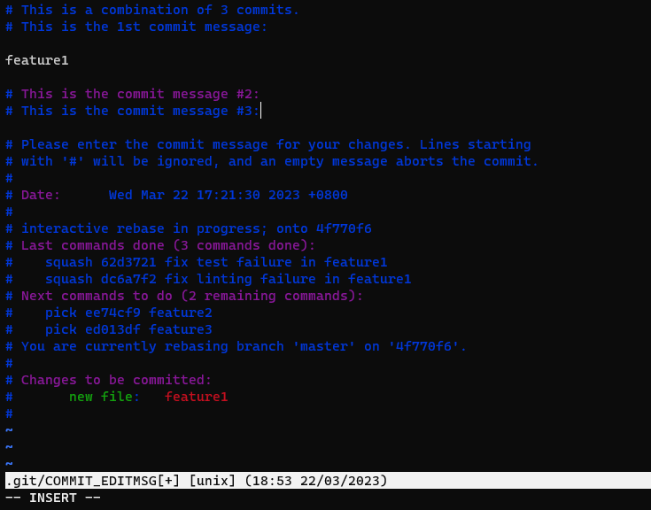 How to squash commits TheCodingAnalyst