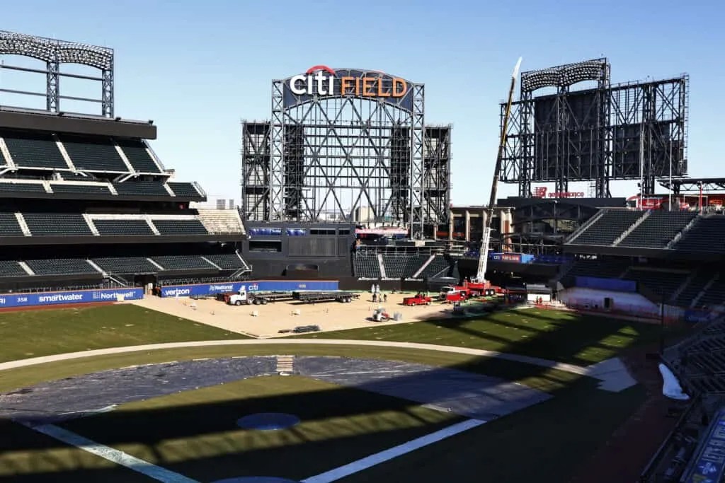 Photo Shows A Shocking View Wednesday At Citi Field