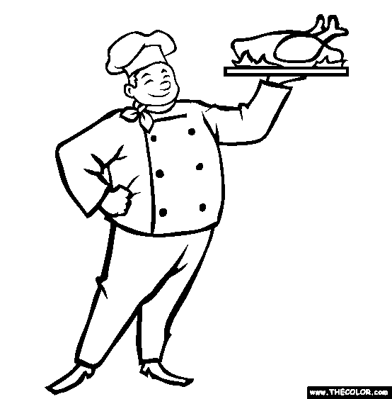 Occupations Online Coloring Pages