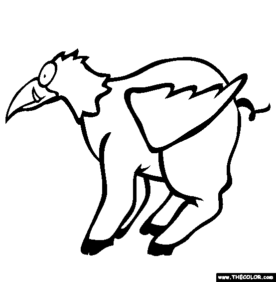 Silly Animal Coloring Pages