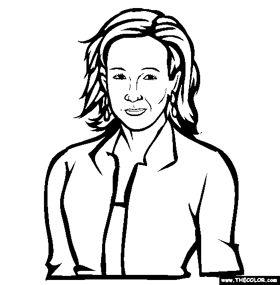 Jk Rowling Via Harry Potter Coloring Pages Pinterest Sketch Coloring Page