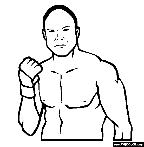 Get Wwe Coloring Pages Randy Orton PNG