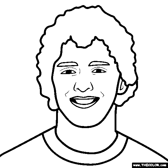 Terry Fox Coloring Run Clipart Pages Colouring Printable Frederick