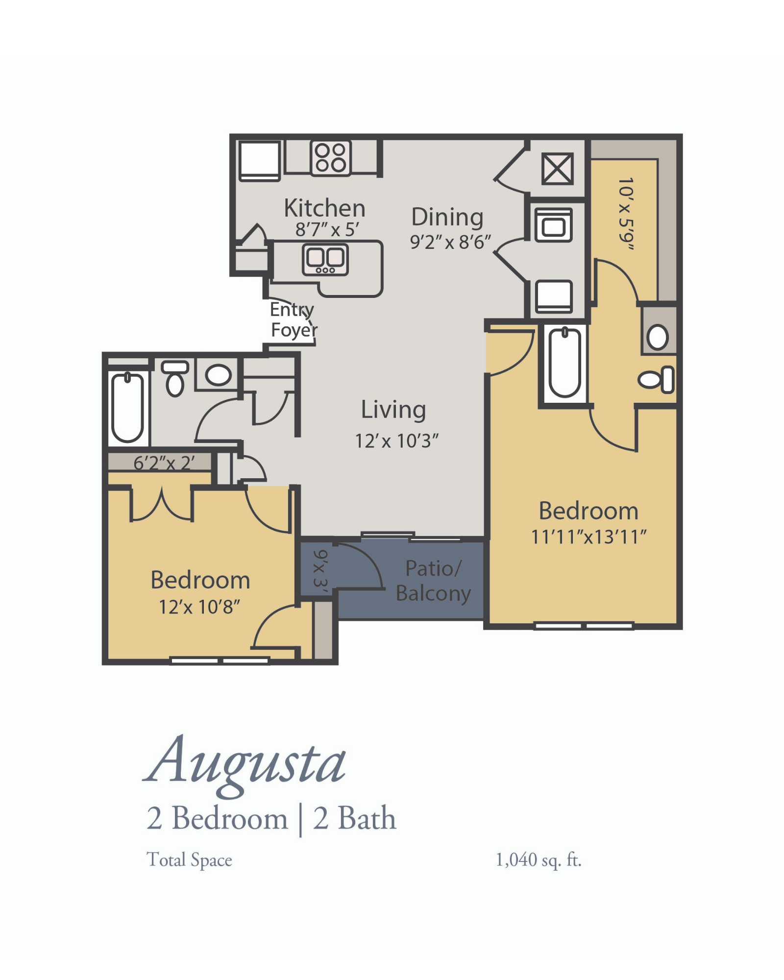 Yorktown Luxury Apartments For Rent 1, 2 and 3 bedrooms