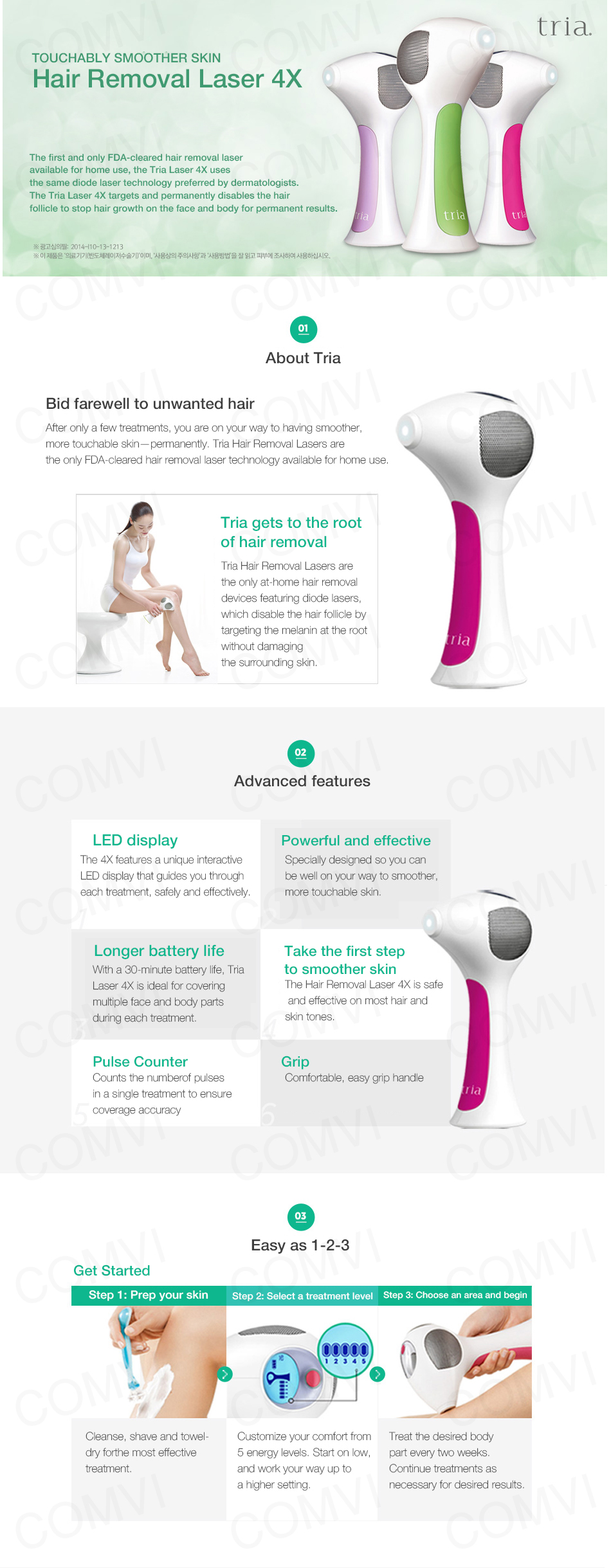 Tria Hair Removal 4X / Monroe Misfit Makeup Beauty Blog TRIA Hair