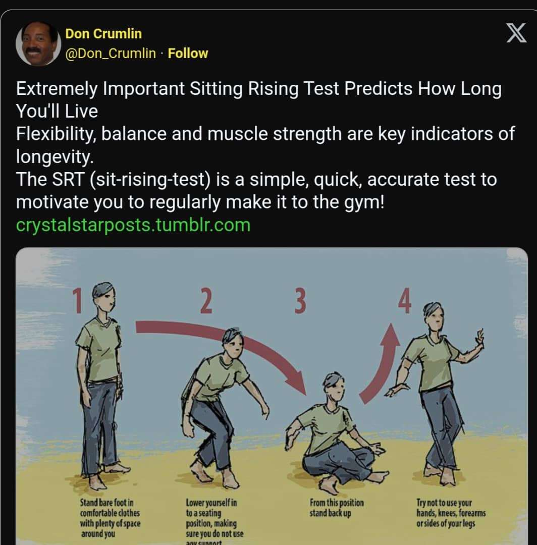 Doctor explains how to do a simple physical test that can predict your