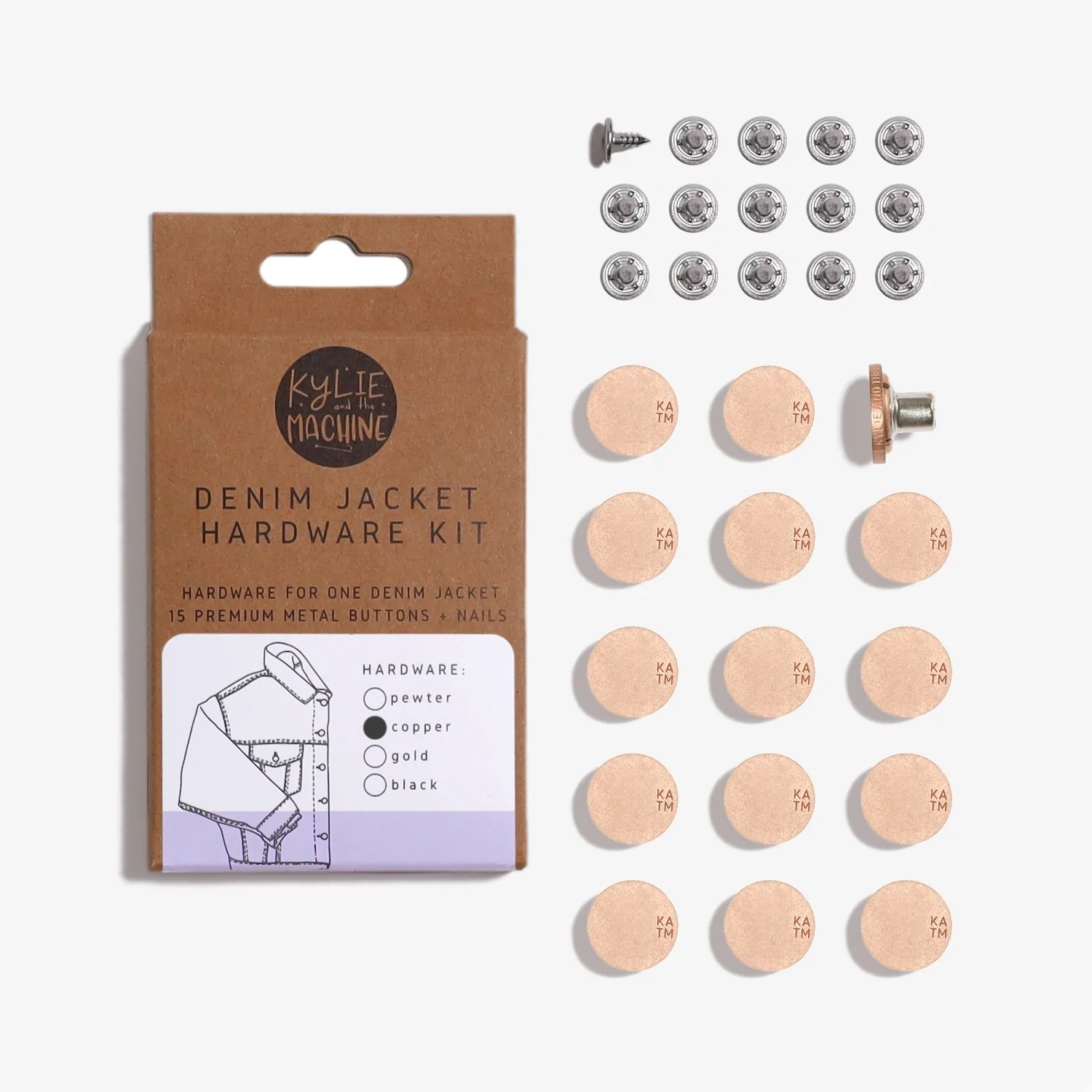 Copper Denim Jacket Kit The Confident Stitch