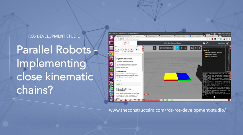 [ROS Q&A] Parallel Robots Implementing closed kinematic chains