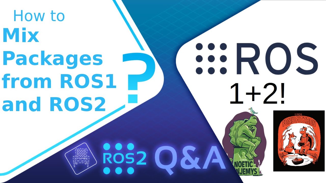 [ROS2 Q&A] 217 How to Mix ROS1 and ROS2 Packages The Construct