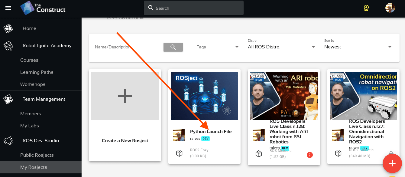 [ROS2 Q&A] 215 How to Use ROS2 Python Launch Files The Construct