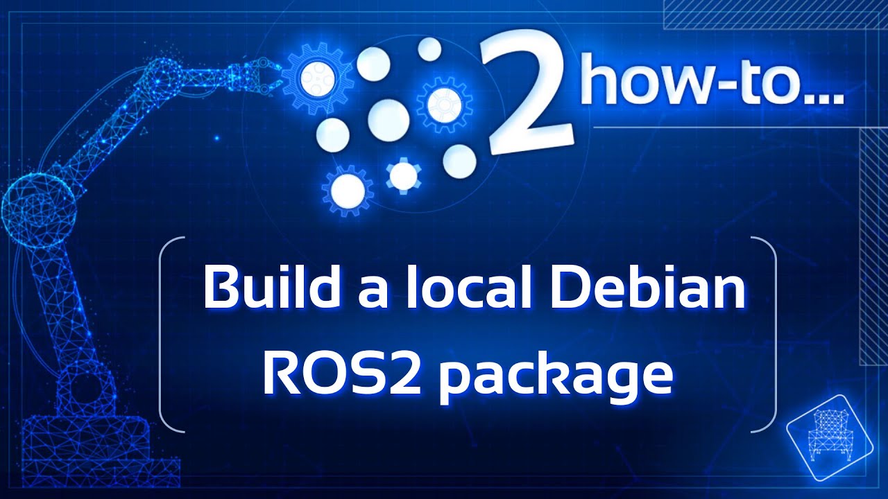 How to build a local Debian ROS2 package The Construct