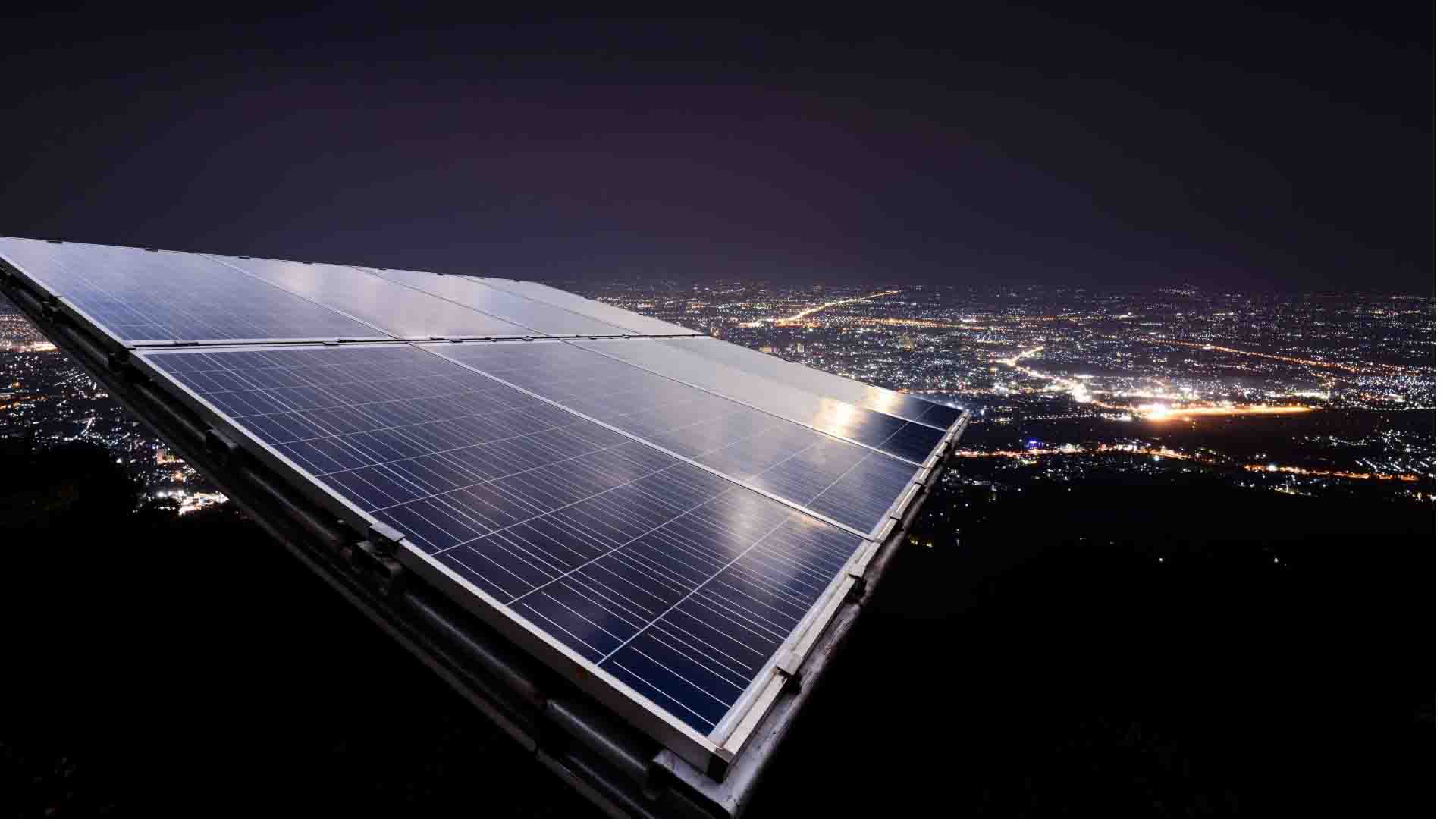 These cuttingedge solar panels can generate electricity at night