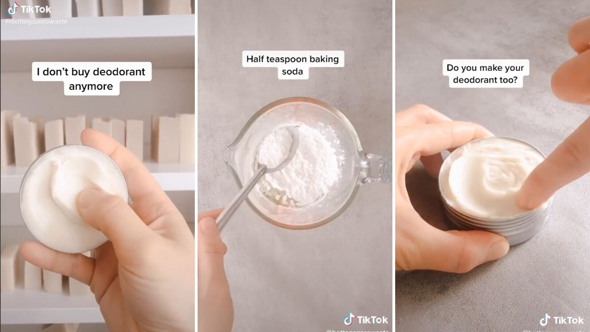 TikToker shows how to make deodorant at home with 5 ingredients