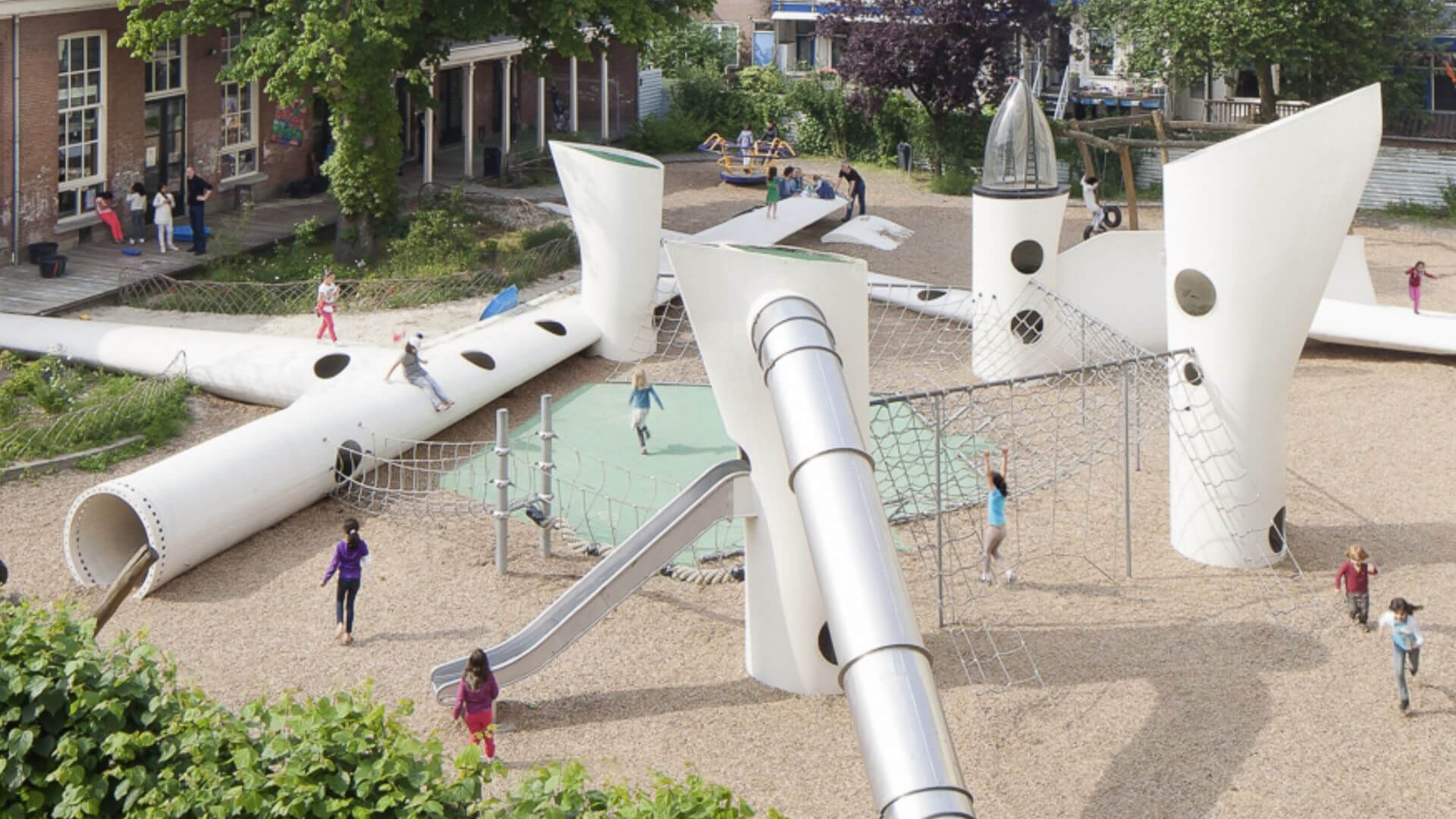 Blade Made turns old wind turbine blades in modern playgrounds