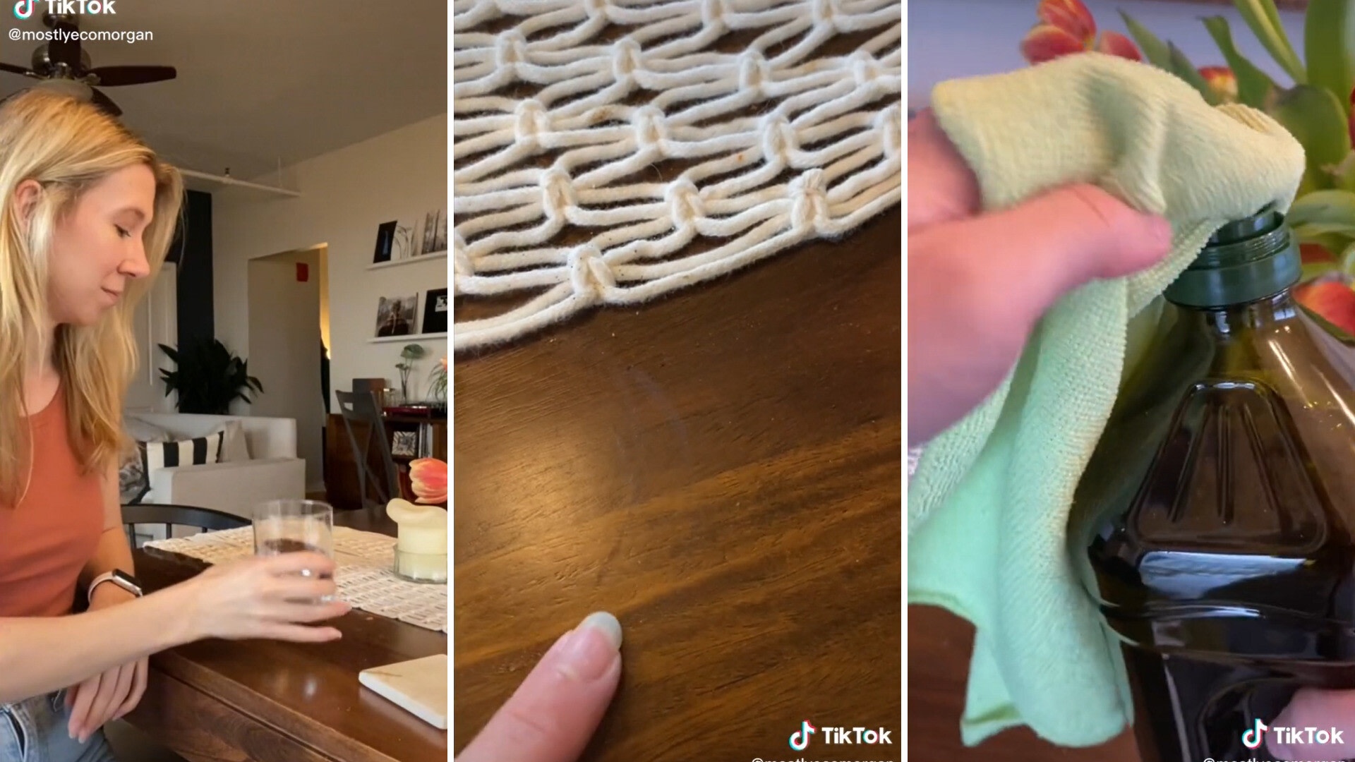 TikToker shares amazing hack for getting rid of table rings