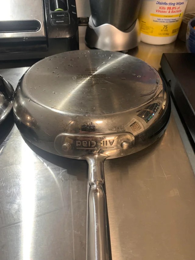 Lucky shopper scores set of AllClad pans for ridiculously low cost