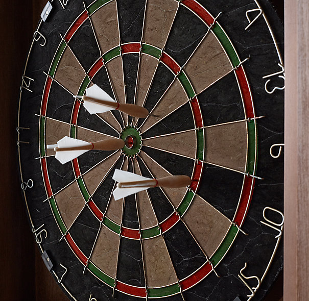 Restoration Hardware Tournament Darts Board The Coolector