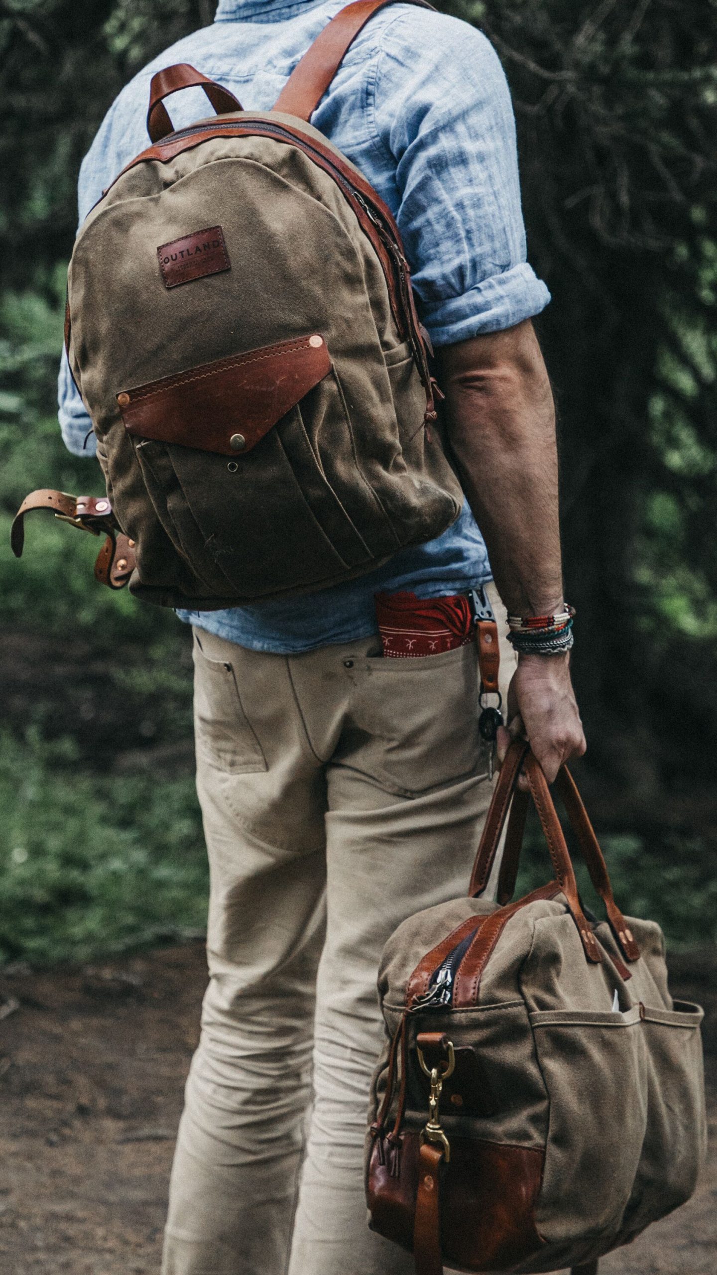 Bexar Goods Land Pack Waxed Canvas Backpack The Coolector