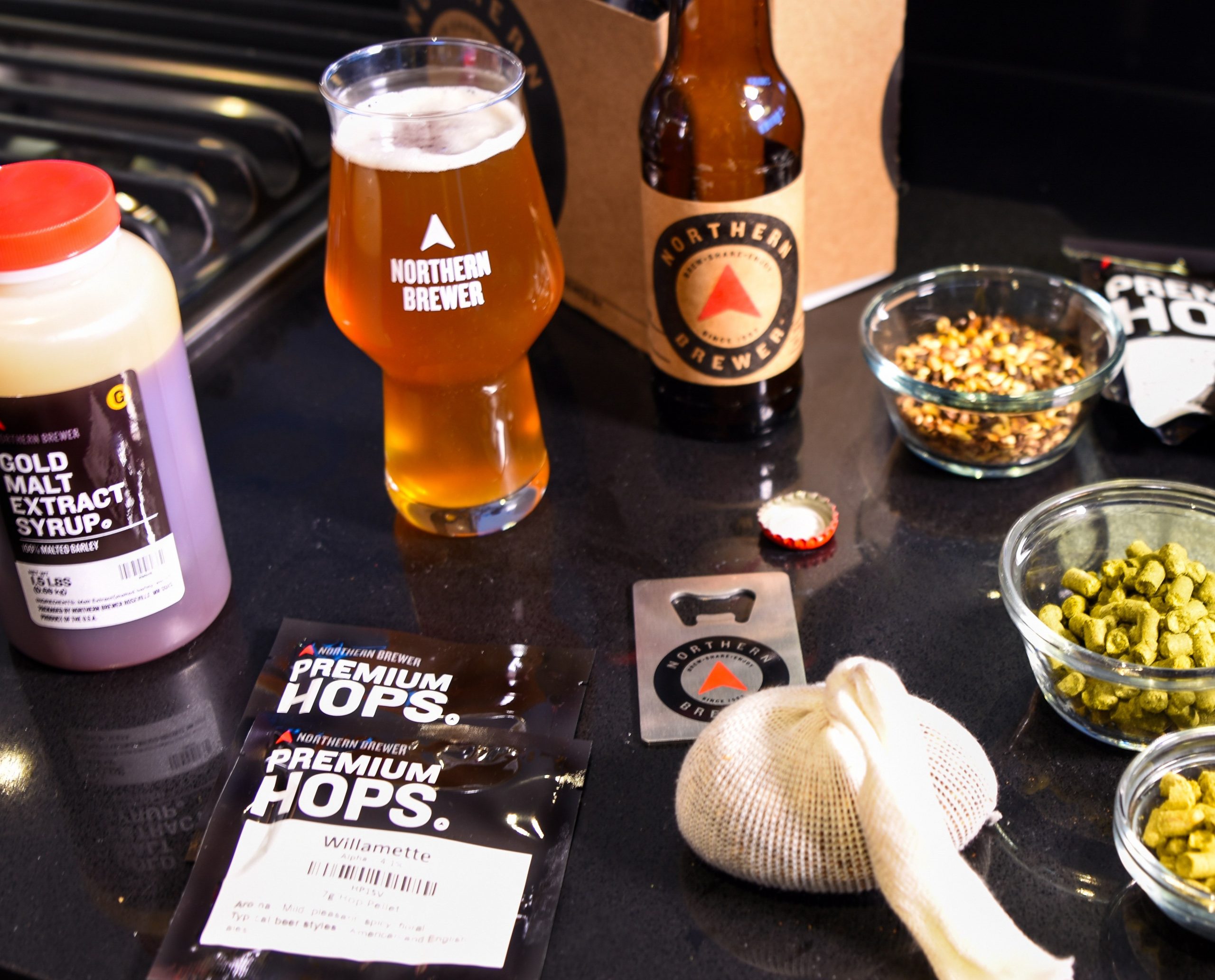 Northern Brewer Craft Beer Making Kit With Siphonless Fermenter The