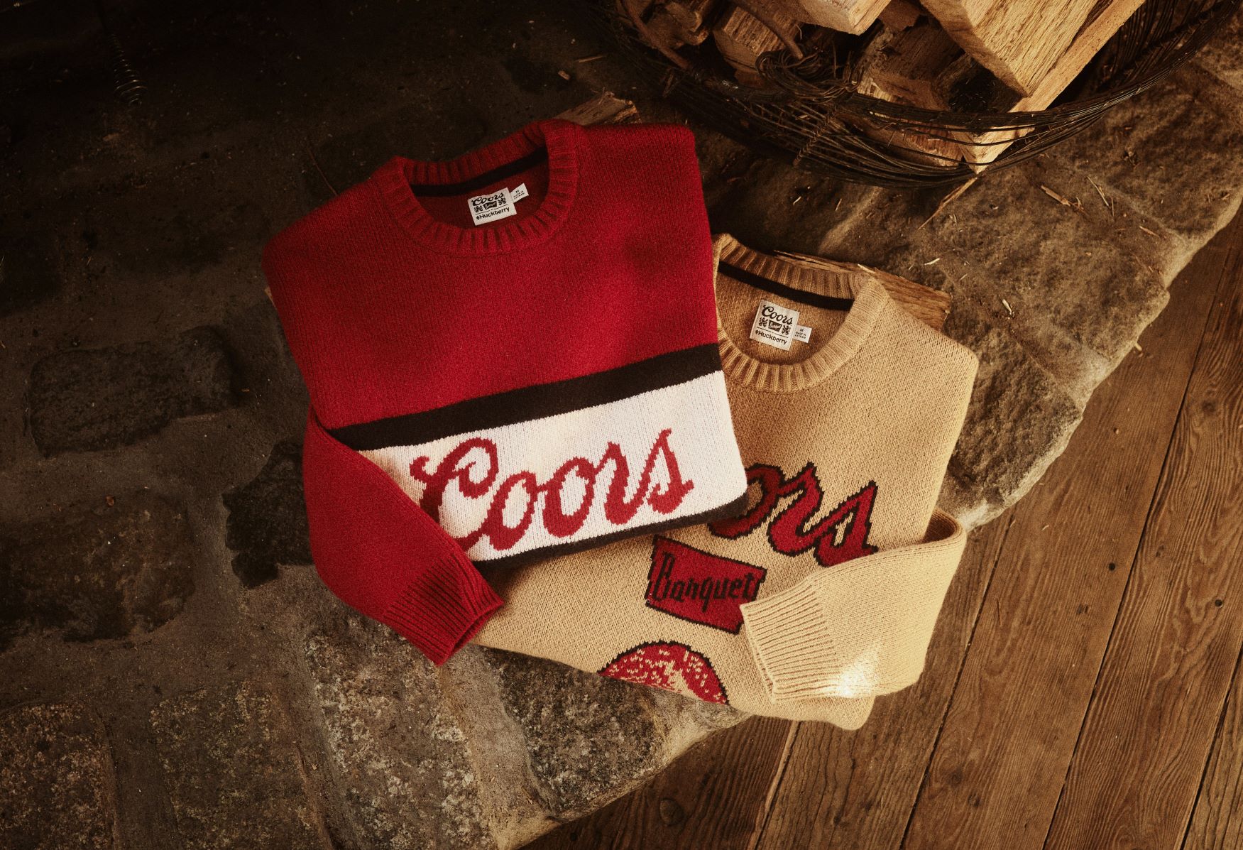 Huckberry x Coors Banquet Christmas Sweater The Coolector