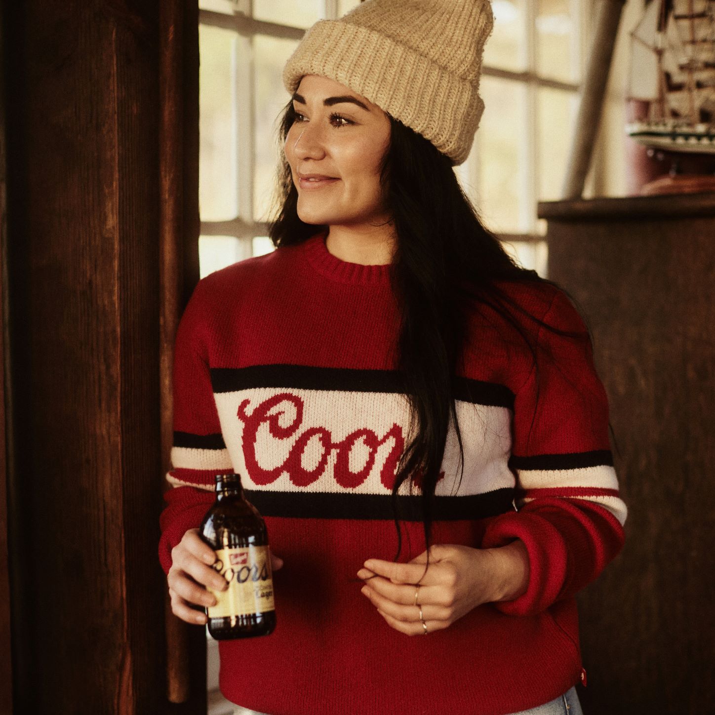 Huckberry x Coors Banquet Christmas Sweater The Coolector