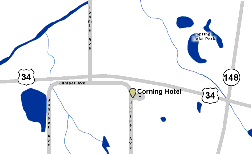 Contact The Corning Hotel Corning, Iowa