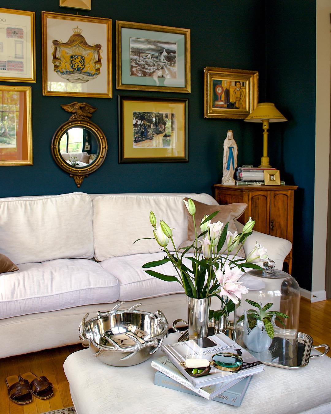 9 Rooms to Inspire You to Be Dramatic with Moody Hues This Year Cottage Journal