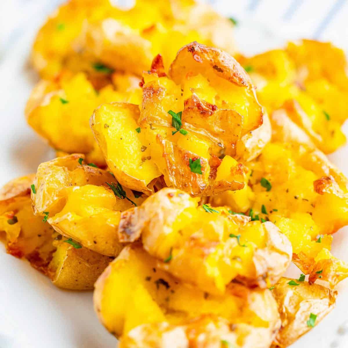 Ranch Smashed Potatoes The Country Cook