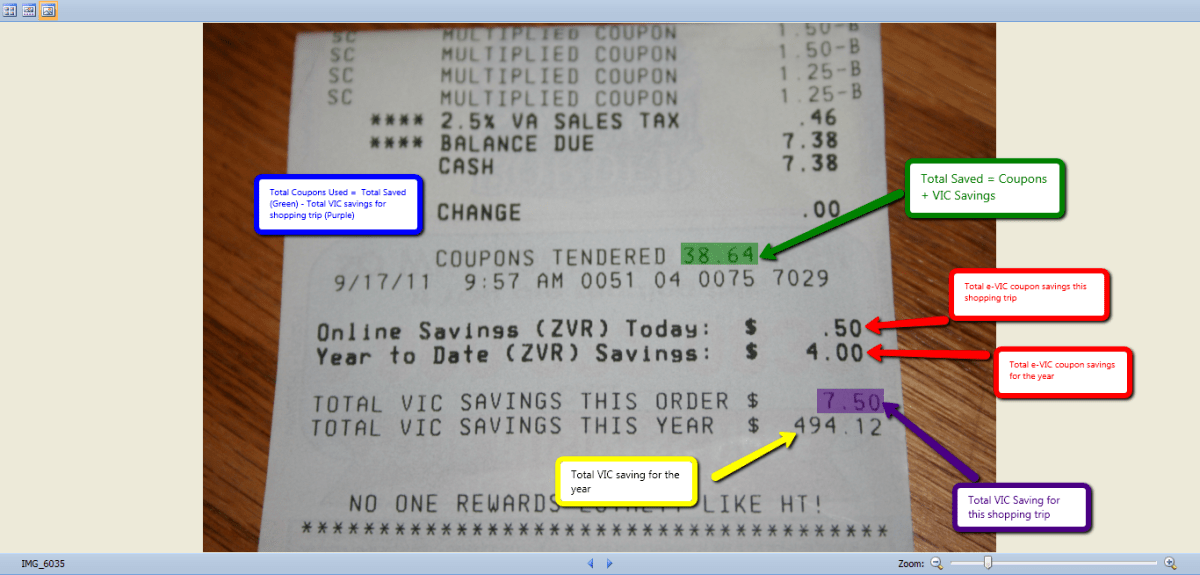Understanding Your Saving on a Harris Teeter Receipt The Coupon Challenge