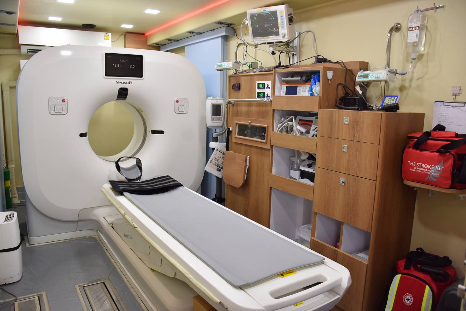 Mobile Stroke Unit ฝ่าวิกฤตนาทีฉุกเฉิน ‘รพ.เคลื่อนที่’ กู้ชีพผู้ป่วย